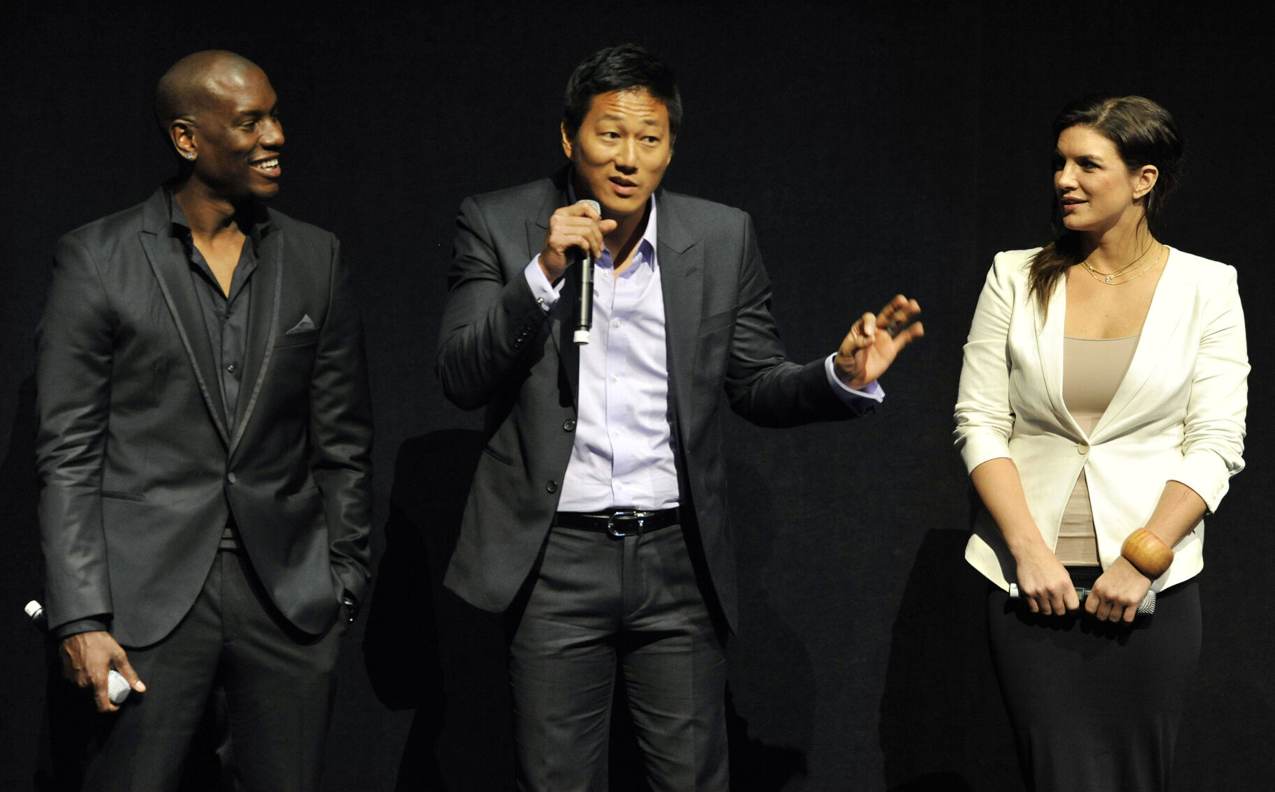 Tyrese Gibson, Sung Kang, Gina Carano